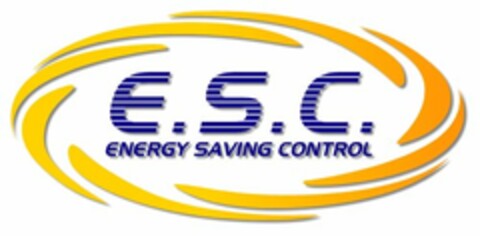 E.S.C. ENERGY SAVING CONTROL Logo (EUIPO, 27.10.2008)