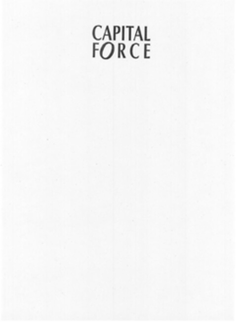 CAPITAL FORCE Logo (EUIPO, 27.11.2009)