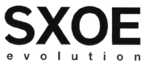 SXOE EVOLUTION Logo (EUIPO, 02.02.2010)