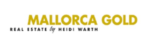 MALLORCA GOLD REAL ESTATE by HEIDI WARTH Logo (EUIPO, 13.04.2010)