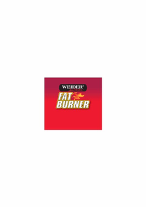 WEIDER joe weider FAT BURNER Logo (EUIPO, 13.09.2010)