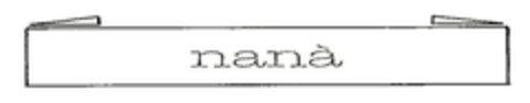 nanà Logo (EUIPO, 12/21/2011)