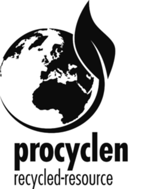 procyclen recycled-resource Logo (EUIPO, 11.07.2012)