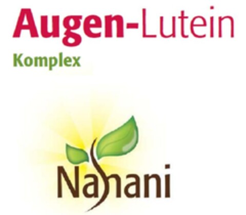 Augen-Lutein Komplex Nahani Logo (EUIPO, 23.07.2012)