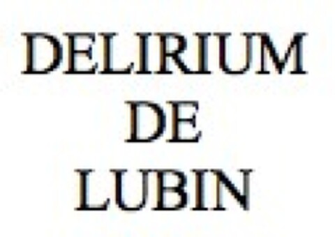 DELIRIUM DE LUBIN Logo (EUIPO, 08/09/2012)