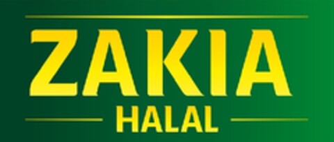 ZAKIA HALAL Logo (EUIPO, 02.10.2012)