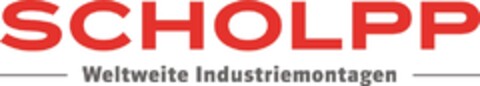 SCHOLPP Weltweite Industriemontagen Logo (EUIPO, 06.02.2014)