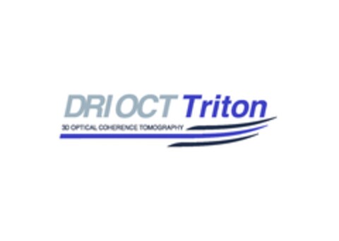 DRI OCT TRITON 3D optical coherence tomography Logo (EUIPO, 07.04.2015)