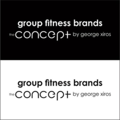 group fitness brands the concept by george xiros Logo (EUIPO, 09.11.2015)