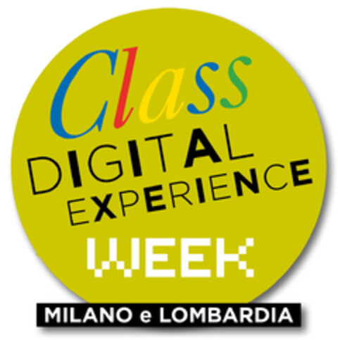 CLASS DIGITAL EXPERIENCE WEEK - MILANO E LOMBARDIA Logo (EUIPO, 23.03.2016)