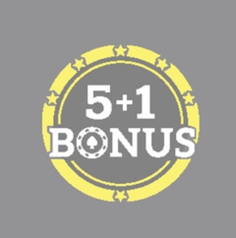 5+1 BONUS Logo (EUIPO, 05/24/2016)