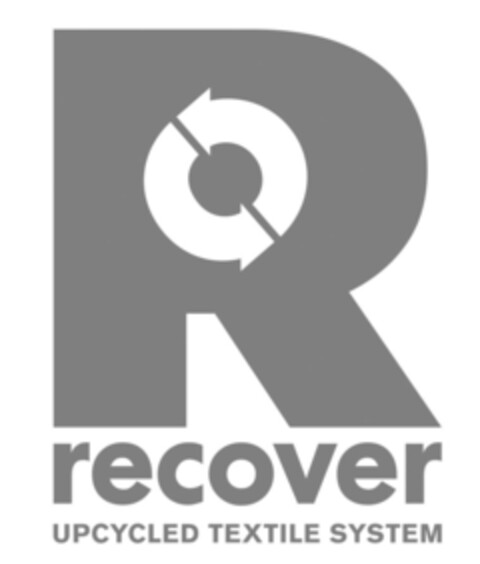 R RECOVER UPCYCLED TEXTILE SYSTEM Logo (EUIPO, 16.02.2017)