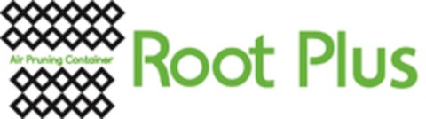 ROOT PLUS Air Pruning Container Logo (EUIPO, 11/10/2017)