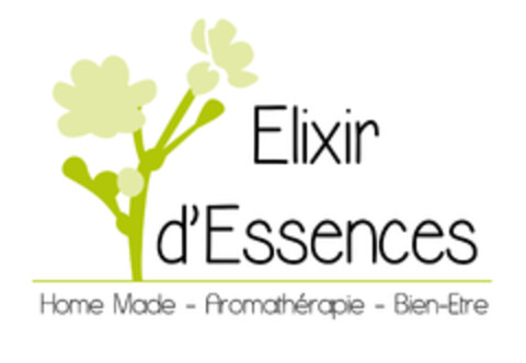 Elixir d'Essences Home Made - Aromathérapie - Bien-Être Logo (EUIPO, 18.04.2018)