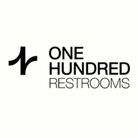 ONE HUNDRED RESTROOMS Logo (EUIPO, 31.05.2018)