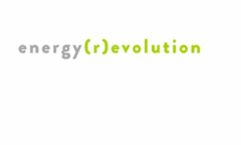 energy(r)evolution Logo (EUIPO, 07/11/2018)