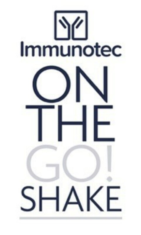 IMMUNOTEC ON THE GO! SHAKE Logo (EUIPO, 10/31/2018)