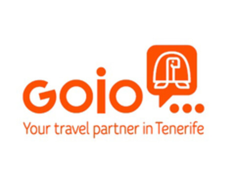 GOIO YOUR TRAVEL PARTNER IN TENERIFE Logo (EUIPO, 01/08/2019)