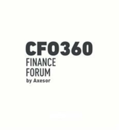 CFO360 FINANCE FORUM by Axesor Logo (EUIPO, 14.01.2020)