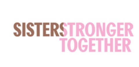 SISTERSTRONGER TOGETHER Logo (EUIPO, 07.03.2021)