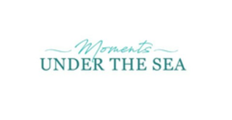 MOMENTS UNDER THE SEA Logo (EUIPO, 03/24/2022)