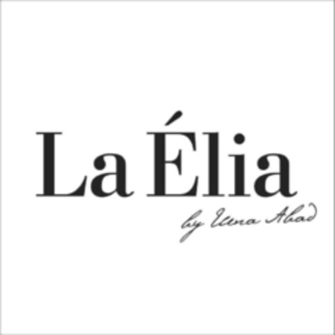 La Elia by Elena Abad Logo (EUIPO, 01.09.2022)