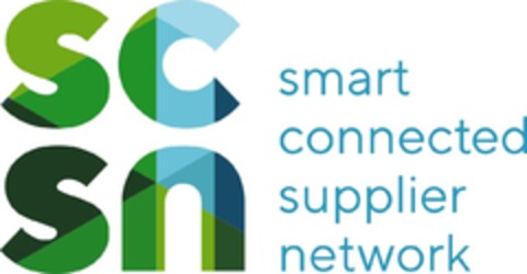 SCSN smart connected supplier network Logo (EUIPO, 12.12.2022)