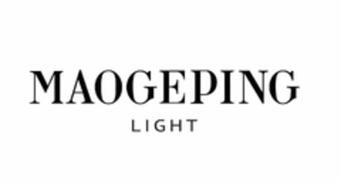 MAOGEPING LIGHT Logo (EUIPO, 27.04.2023)
