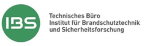 IBS Technisches Büro Institut für Brandschutztechnik und Sicherheitsforschung Logo (EUIPO, 04.12.2023)