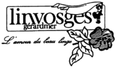 linvosges gérardmer L'amour du beau linge Logo (EUIPO, 07/31/1996)