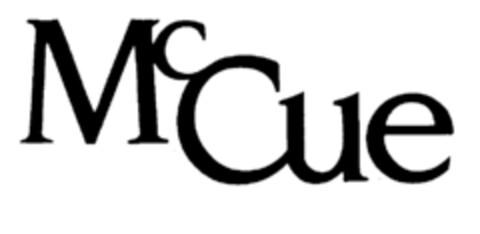 McCue Logo (EUIPO, 23.01.1997)