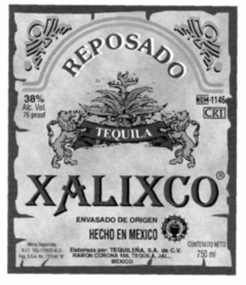 XALIXCO Logo (EUIPO, 01.06.1998)