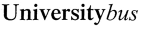 Universitybus Logo (EUIPO, 11/26/1998)