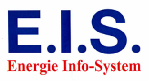 E.I.S. Energie Info-System Logo (EUIPO, 19.05.2000)