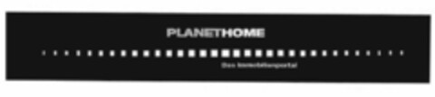 PLANETHOME Das Immobilienportal Logo (EUIPO, 11/23/2000)