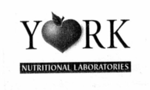 YORK NUTRITIONAL LABORATORIES Logo (EUIPO, 11.05.2001)