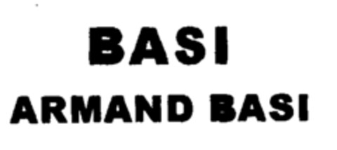 BASI ARMAND BASI Logo (EUIPO, 06/29/2001)