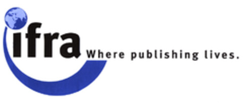 ifra Where publishing lives. Logo (EUIPO, 09.10.2001)