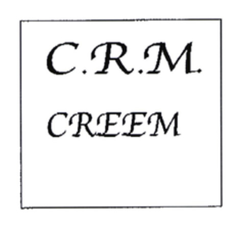 C.R.M. CREEM Logo (EUIPO, 20.11.2002)