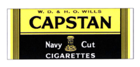 W.D. & H.O. WILLS CAPSTAN Navy Cut CIGARETTES Logo (EUIPO, 02/03/2003)