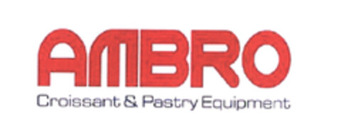 AMBRO Croissant & Pastry Equipment Logo (EUIPO, 07/01/2003)