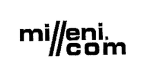 milleni.com Logo (EUIPO, 01/30/2004)