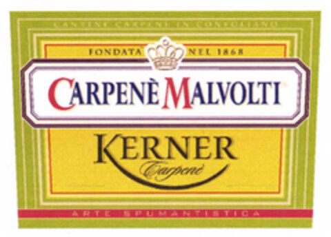 CARPENÈ MALVOLTI KERNER Carpenè Logo (EUIPO, 08/10/2007)