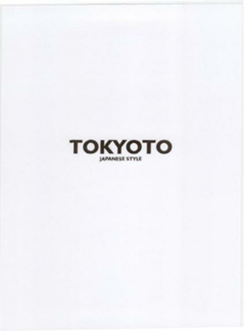 TOKYOTO JAPANESE STYLE Logo (EUIPO, 07/20/2008)