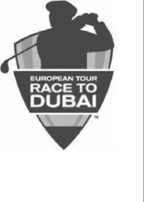 EUROPEAN TOUR RACE TO DUBAI Logo (EUIPO, 03/17/2009)