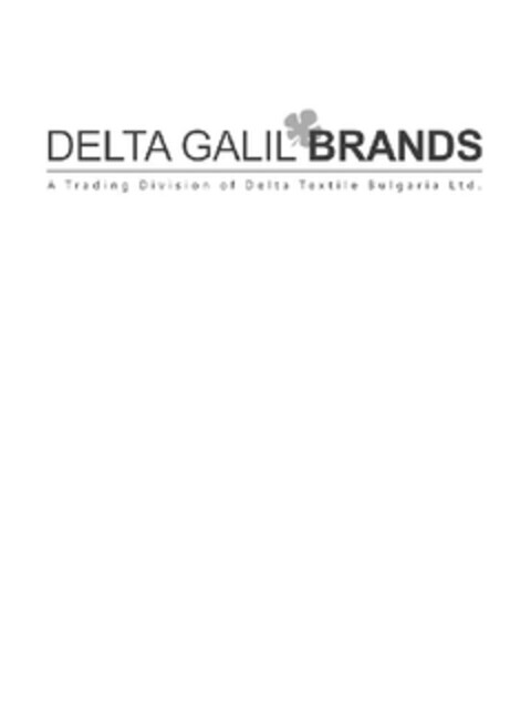 Delta Galil Brands A Trading Division of Delta Textile Bulgaria Ltd. Logo (EUIPO, 09.11.2009)