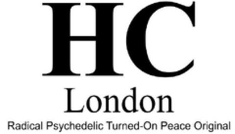 HC London Radical Psychedelic Turned-On Peace Original Logo (EUIPO, 17.08.2010)