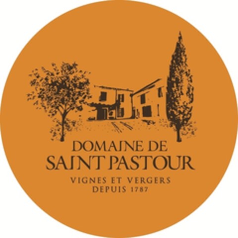 DOMAINE DE SAINT PASTOUR VIGNES ET VERGERS DEPUIS 1787 Logo (EUIPO, 18.01.2011)