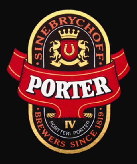 SINEBRYCHOFF PORTER IV PORTTERI PORTER  BREWERS SINCE 1819 Logo (EUIPO, 08.11.2011)