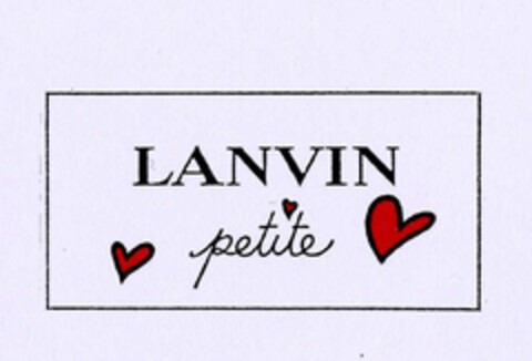 LANVIN petite Logo (EUIPO, 09.11.2011)